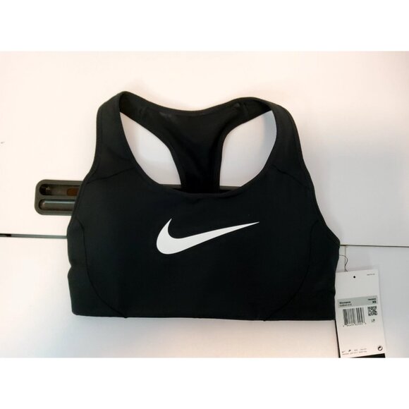 WOMENS NIKE BRA Dri-Fit Training Bra High Support Top SIZE XS (548545 010) BLACK - Picture 6 of 6